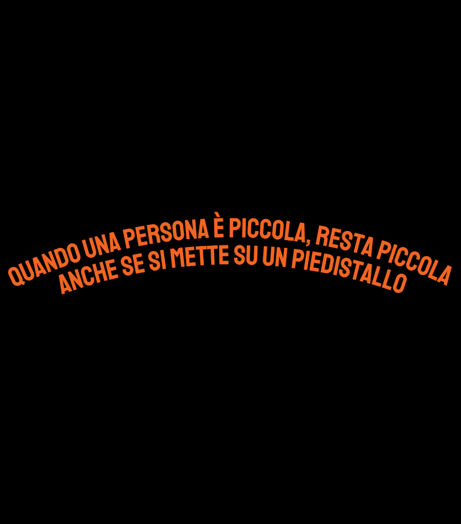 Quando una persona è piccola...